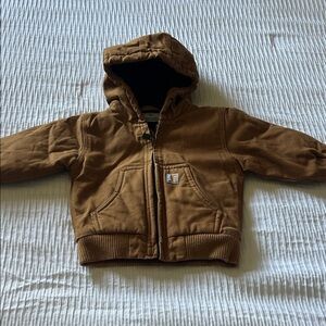 Carhartt Brown Hooded Jacket